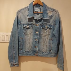 ❣️Ladies Forever 21 Jean Jacket size L (#419) ✅️